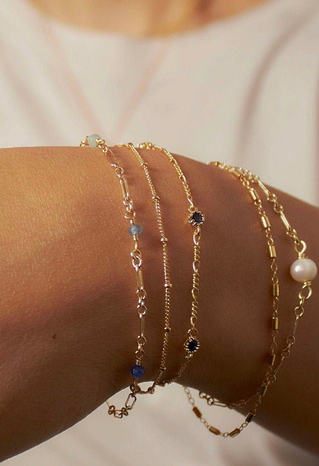 Kathleen Bracelet | Navy - Valentina New York - bracelet