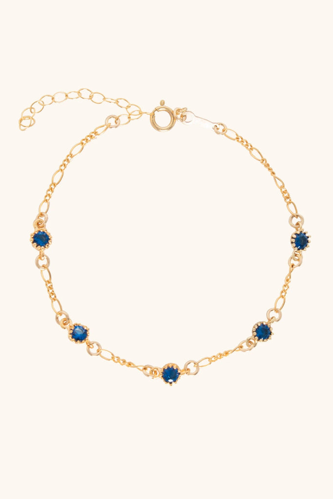 Kathleen Bracelet | Navy - Valentina New York - bracelet