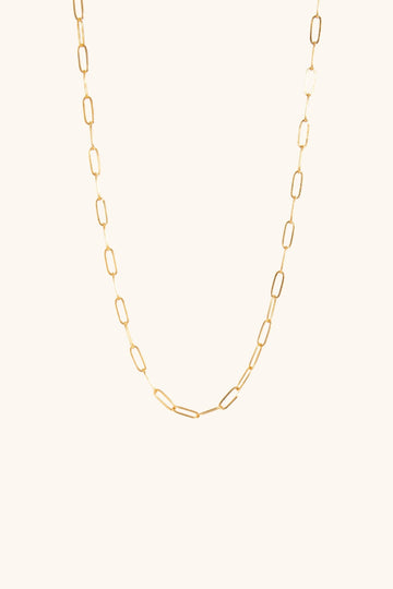 Link Chain necklace - Valentina New York - 14" - dainty