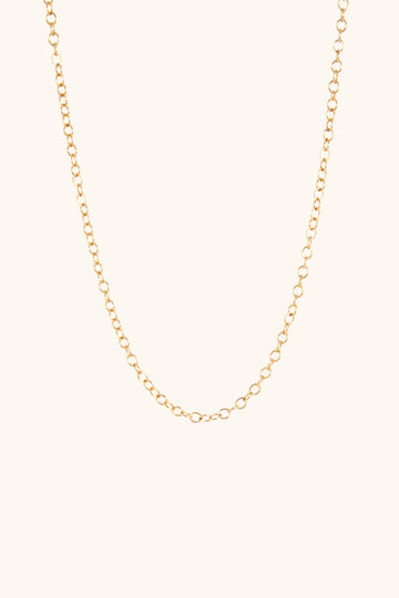 Simple Chain Necklace - Valentina New York - 14" - chain